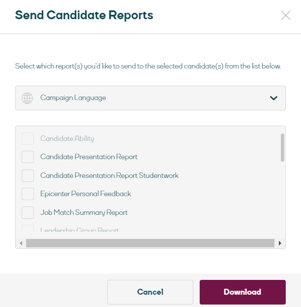 Sending Candidate Reports Part 2